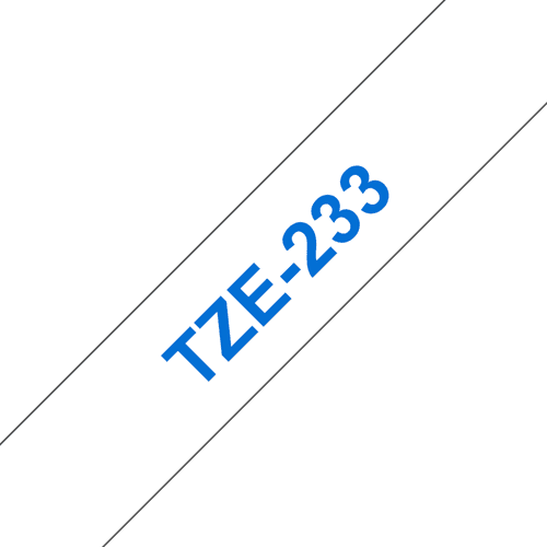 Brother Tape 12mm Tze-233 Sininen/valkoinen – Brother