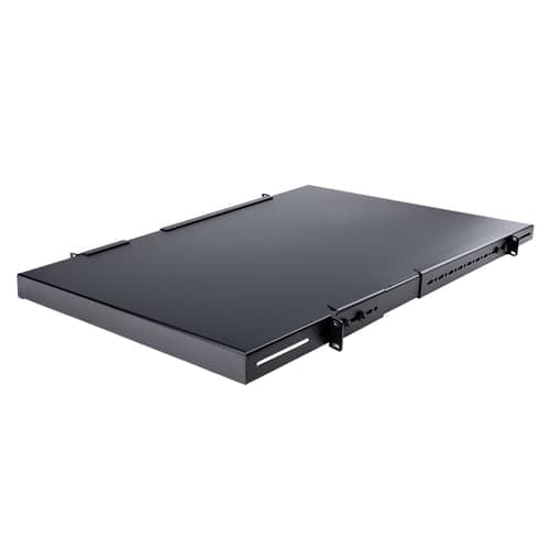 Startech 19" 1u Telinehylly Säädettävä 19.5-38" 150kg Musta – Startech