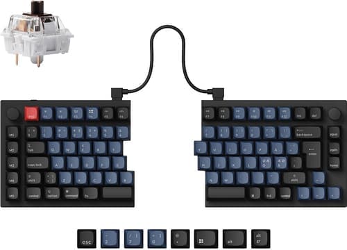 Keychron Q11 Split - Gateron G Pro Brown Langallinen Gateron G Pro Brown Pohjoismainen – Keychron