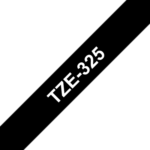 Brother Tape 9mm Tze-325 Valkoinen/musta – Brother