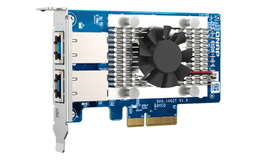 Qnap Qxg-10g2t Dual-port 10ge – QNAP