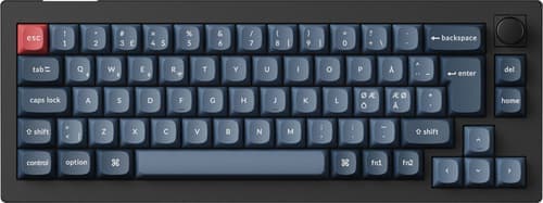 Keychron V2 Max - Gateron Jupiter Red Johdollinen Ja Langaton Gateron Jupiter Red Pohjoismainen – Keychron