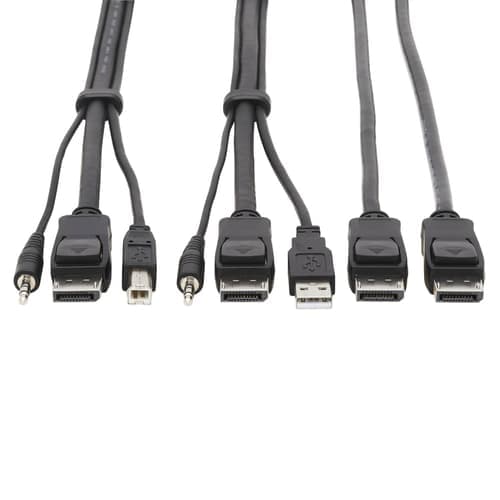 Eaton Dual Displayport Kvm Cable Kit 1.8m – Eaton