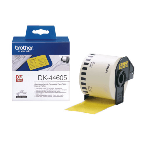 Brother Tarrat Jatkuva Paperi 62mm 30.5m Keltainen – Brother