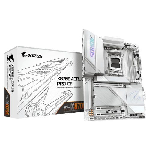 Gigabyte X870e Aorus Pro Ice Am5 Atx Emolevyt – Gigabyte