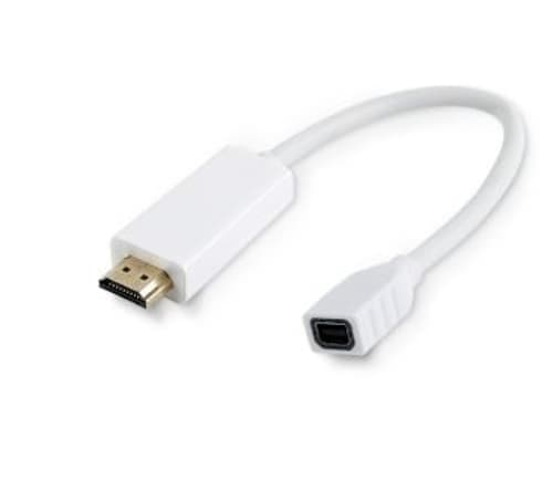 Microconnect Hdmmdp Videokaapeli-adapteri 0,1 M Hdmi-tyyppi A (vakio) Mini Displayport Valkoinen 0.1m Hdmi Mini Displayport Valkoinen – Microconnect