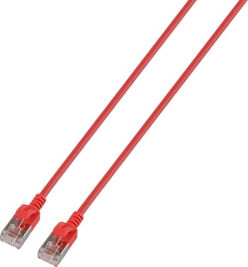 Prokord Slim Network Cable / Patch Cord Lszh Rj-45 Cat 6a 2.5m Punainen – Prokord