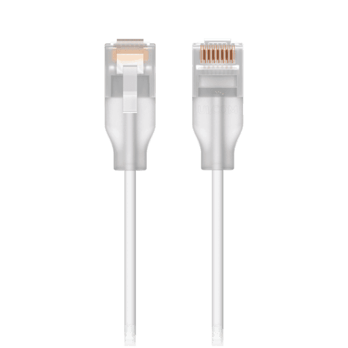 Ubiquiti Unifi Etherlighting Patch Cable Rj-45 Cat 6 0.15m Läpikuultava, Valkoinen – Ubiquiti