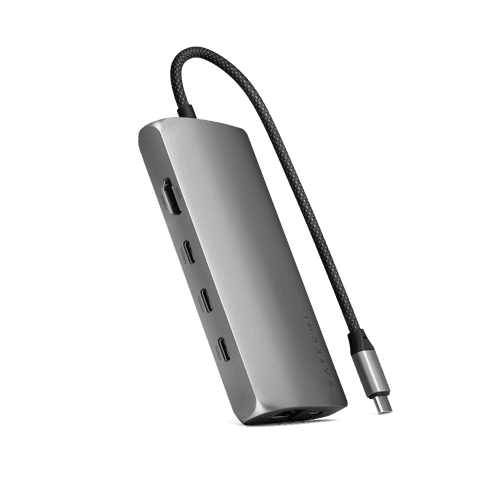 Satechi Usb-c Multiport Adapter 8k With Ethernet V3 - Space Grey Usb-c 3.2 Gen 1 (3.1 Gen 1) – Satechi