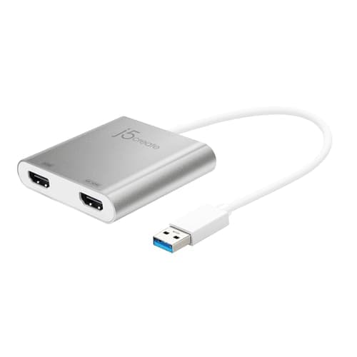 J5 Create Jua365 Usb 3.0 To Dual Hdmi Multi-monitor Adapter – j5create
