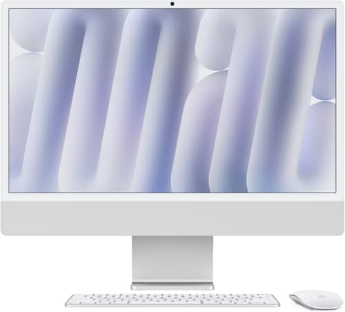 Apple Imac (2024) 24' Nanopinnoitettu Lasi Hopea Apple M4 16gb 256gb 23.5" – Apple