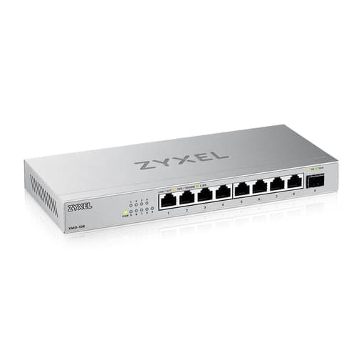 Zyxel Xmg-108 8x2.5gbe 1x10gbe Sfp+ Unmanaged Switch – Zyxel