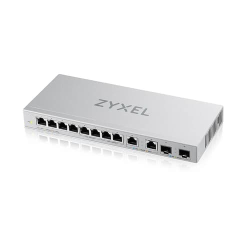 Zyxel Xgs1010-12 8x1gbe 2x2.5gbe 2x10gbe Sfp+ Unmanaged Switch – Zyxel