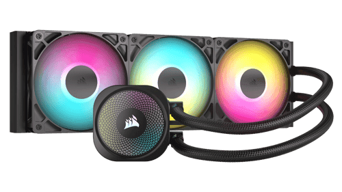 Corsair Nautilus 360 Rgb Aio -nesteenjäähdytin Musta – Corsair