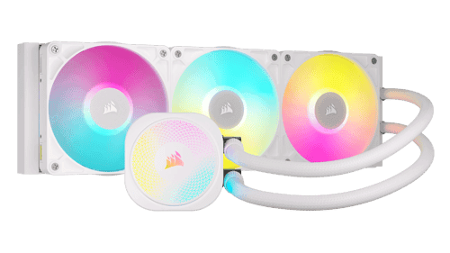 Corsair Icue Link Titan 360 Aio -nesteenjäähdytin Valkoinen – Corsair