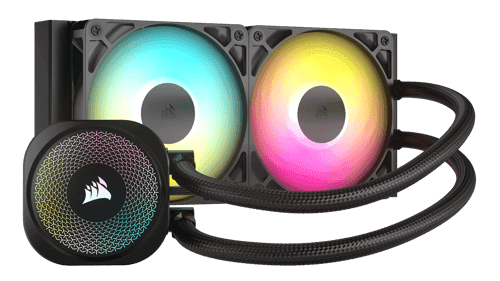 Corsair Nautilus 240 Rgb Aio -nesteenjäähdytin Musta – Corsair