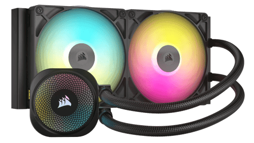 Corsair Icue Link Titan 280 Aio -nesteenjäähdytin Musta – Corsair