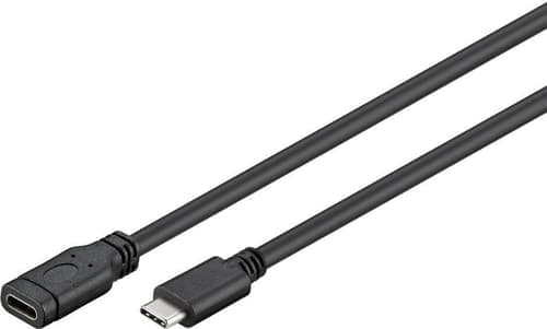 Microconnect Usb3.1cc2ex Usb-kaapeli Usb 3.2 Gen 1 (3.1 Gen 1) 2 M Usb C Musta 2m Usb-c Usb-c Musta – Microconnect