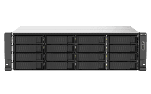 Qnap Ts-1673au-rp-16g Nas- Ja Tallennuspalvelimet Teline ( 3u ) Ryzen Embedded V1500b 16 Gb Ddr4 0 Tb Qnap Qts Musta, Harmaa – QNAP
