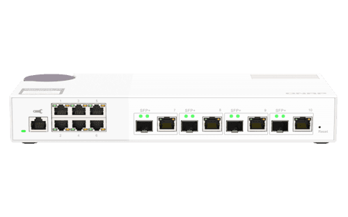 Qnap Qsw-m2106-4c Verkkokytkin Hallittu L2 2.5g Ethernet (100/1000/2500) Valkoinen – QNAP SYSTEMS
