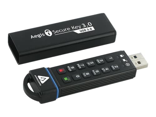 Apricorn Aegis Secure Key 3.0 480gb Usb-a Musta – Apricorn
