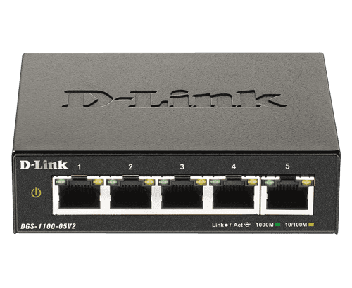 D-link Dgs-1100 V2 5-port Smart Switch – D-Link