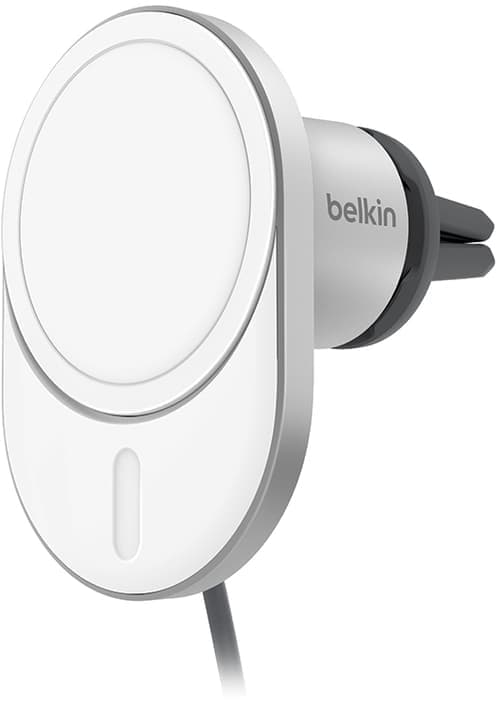 Belkin Car Vent Mount Qi2 15w 1.5m Hopea, Valkoinen – Belkin