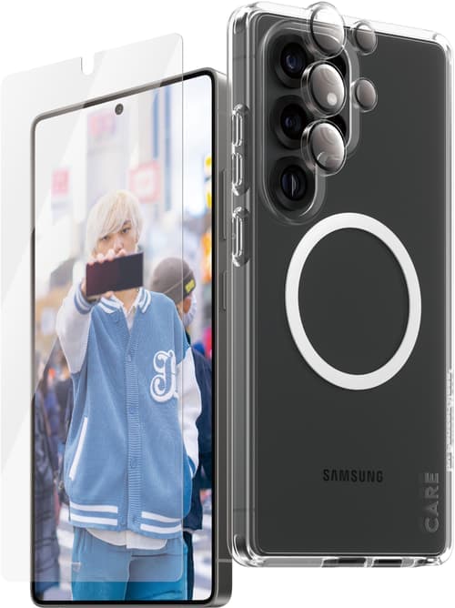 Panzerglass Care 3-in-1 Bundle Samsung Galaxy S25 Ultra Läpinäkyvä – Panzerglass