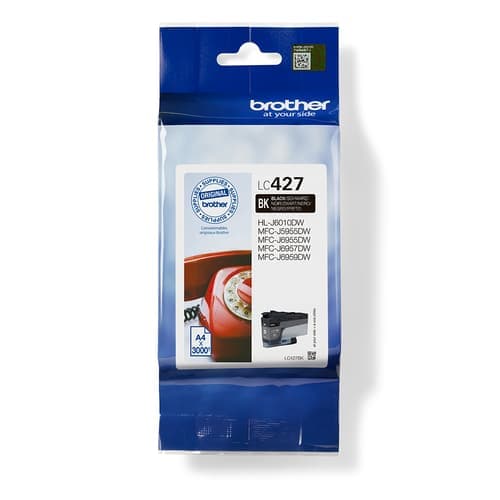 Brother Muste, Musta, 3k – Mfc-j5955dw – Brother