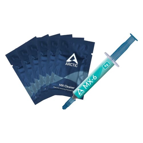 Arctic Mx-6 4g Thermal Compound +6pcs Mx Cleaner Lämpötahna – ARCTIC