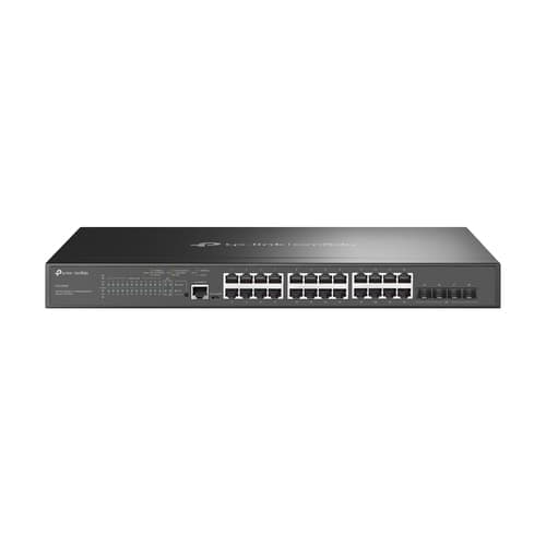 Tp-link Omada Sg3428mp Verkkokytkin Hallittu L2+ Gigabit Ethernet (10/100/1000) Power Over Ethernet -tuki 1u Musta – TP-Link