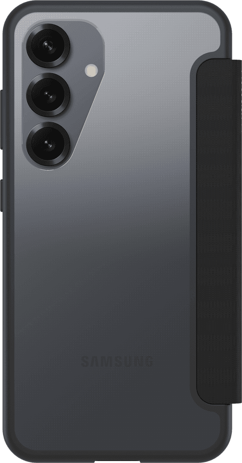 Otterbox React Folio Samsung Galaxy S25 Läpinäkyvä, Musta – Otterbox
