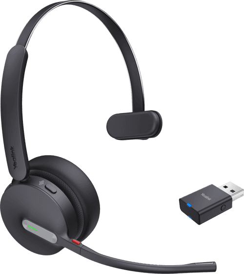 Yealink Wh64 Hybrid Mono Usb-a Uc Musta – Yealink