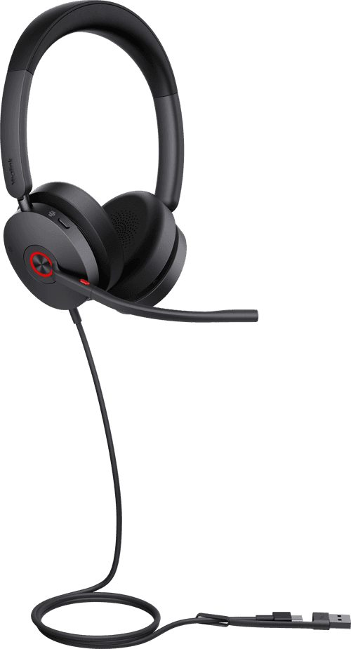 Yealink Uh48 Stereo Usb-a, Usb-c Microsoft Teams Musta – Yealink