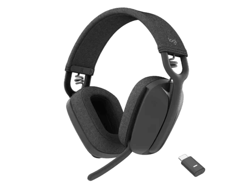 Logitech Zone Vibe Wireless Stereo Usb-a, Usb-c Microsoft Teams Grafiitti – Logitech