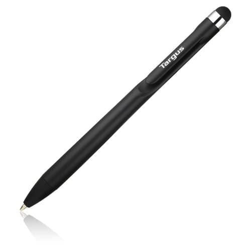 Targus Antimicrobial 2-in-1 Stylus & Pen For Smartphones And Touchscreens Hopea, Musta – Targus