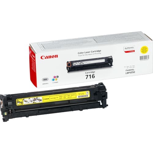Canon Värikasetti Keltainen 1,5k Type 716 - 5050 – Canon