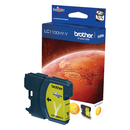 Brother Muste Keltainen Lc1100hyy 750 Pages – Brother