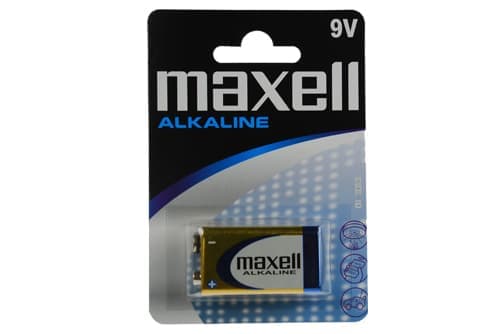 Maxell Battery Alkaline 9v/lr6lr61 – Maxell