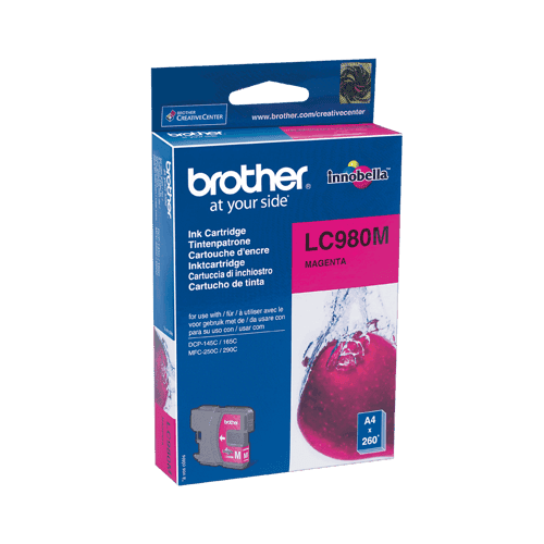 Brother Muste Magenta Lc980m - Dcp-145c – Brother