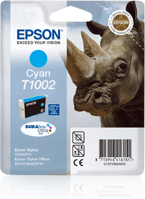 Epson Muste Syaani T1002 - Bx600 – Epson
