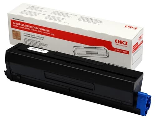 Oki Värikasetti Musta 7k - B430 – OKI