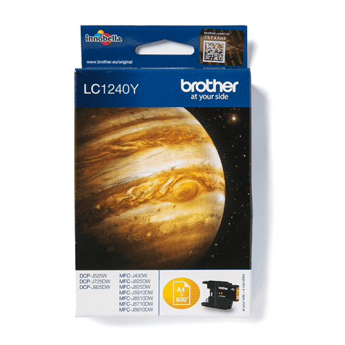 Brother Muste Keltainen Lc1240y - Mfc-j6510dw – Brother