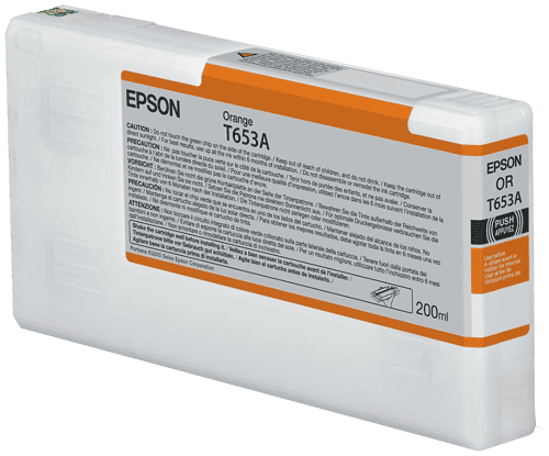 Epson Muste Orange T653 - Stylus Pro 4900 200ml – Epson