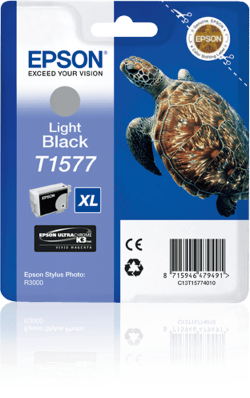 Epson Muste Kevyt Musta - Stylus Kuva R3000 – Epson