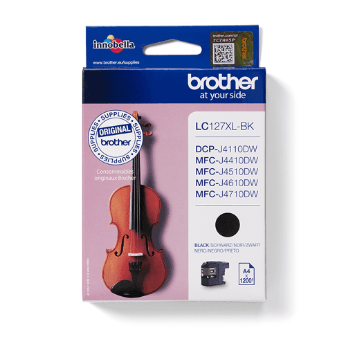 Brother Muste Musta Hc Lc127xlbk - Mfc-j4510dw – Brother