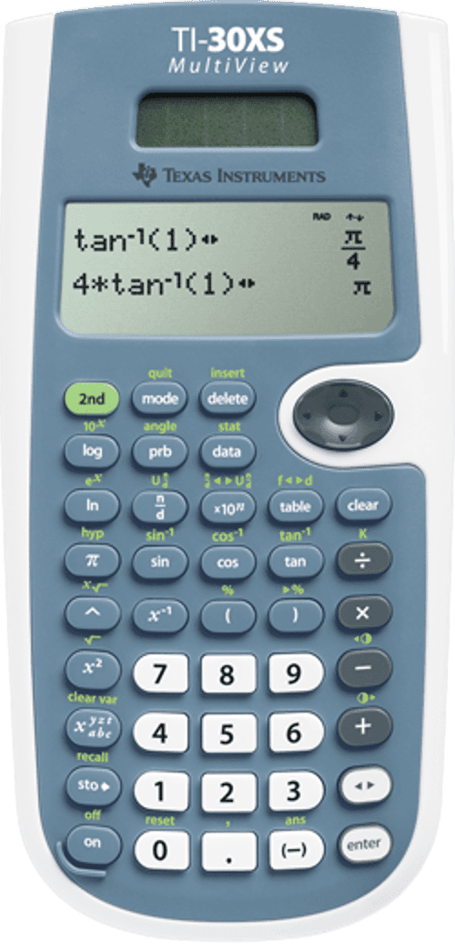Texas Calculator Ti-30xs Multiview Solar – Texas