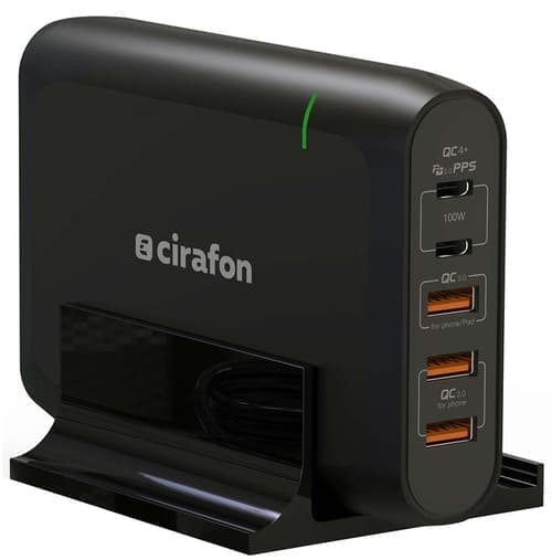 Cirafon Powerstation 96w Usb-c+a Pd/qc4+ Musta, Noir – Cirafon