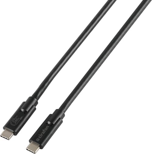 Cirafon Usb-c–usb-c-kaapeli – 240w, 20gbps 3m Musta – Cirafon