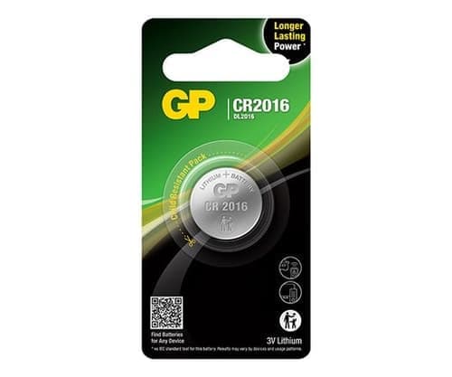 Gp Litiumparisto Cr2016 3v – GP BATTERIES